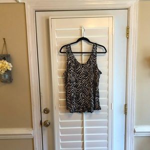 NWT H&M animal print top
